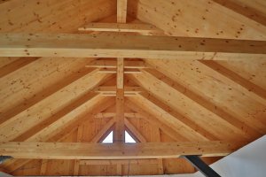 Trámové dřevostavby